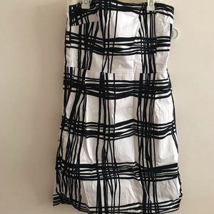 Black and white Striped Dress!